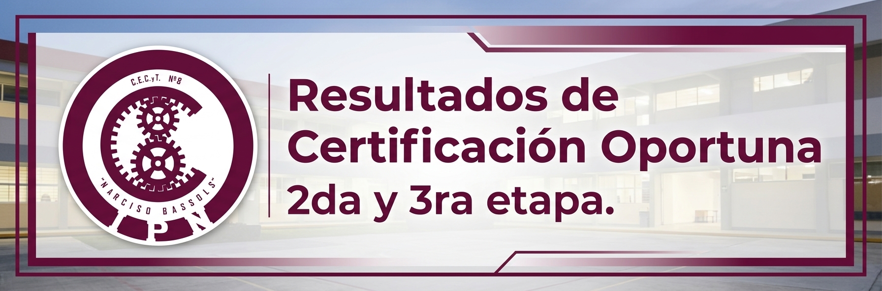Certificacion oportuna